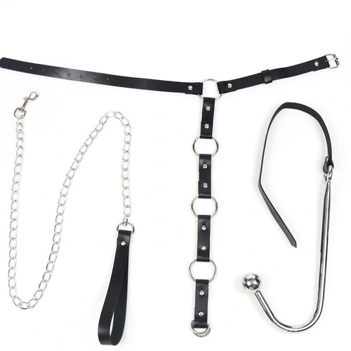 Anal Leash EverydayUse with Hook Kinky and 5853 Collar 0205